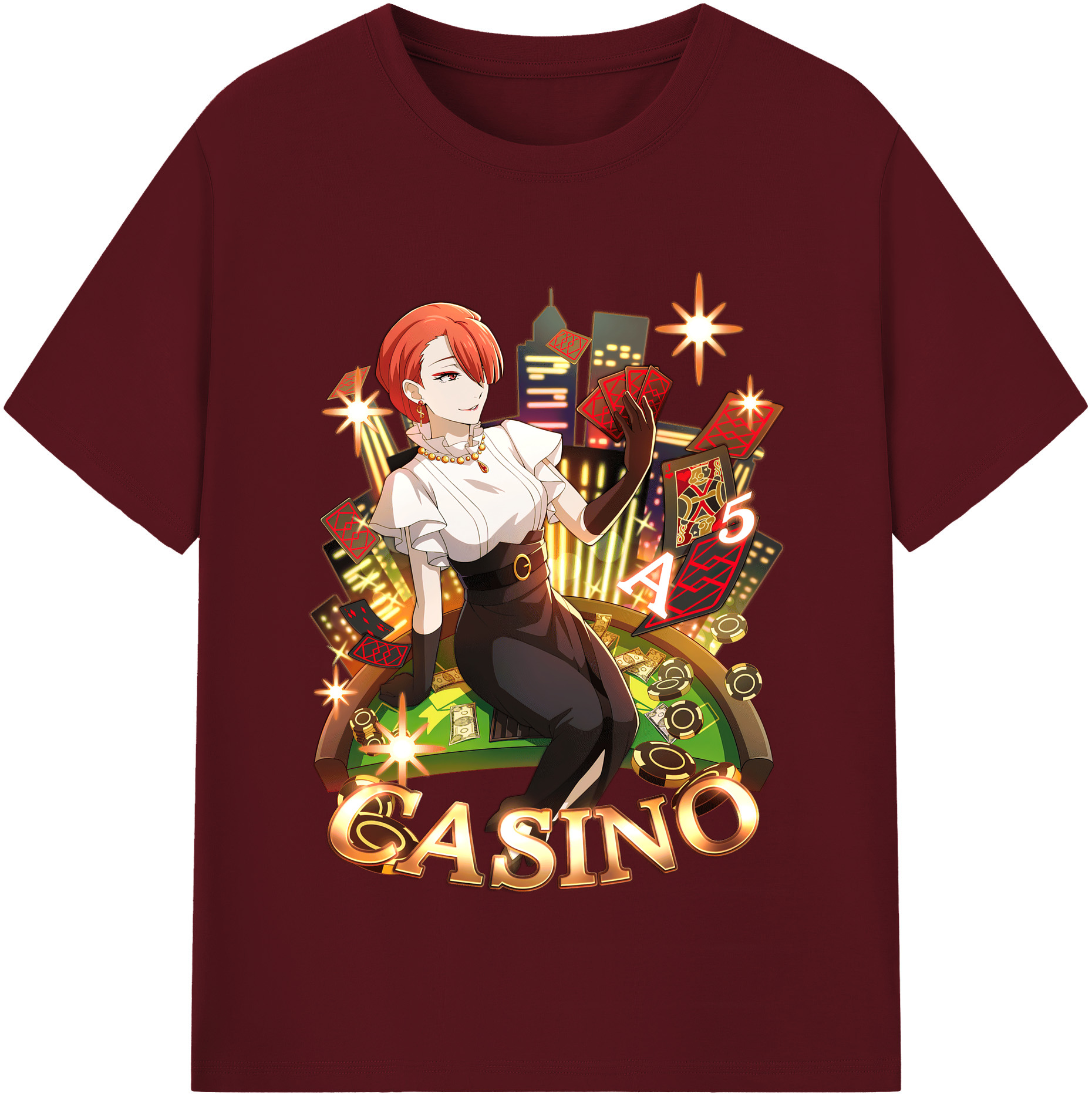 （画像用） 文豪ストレイドッグス Bungo Stray Dogs 綿100％半袖Tシャツ（フロントプリント）